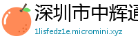 深圳市中辉通信技术有限公司